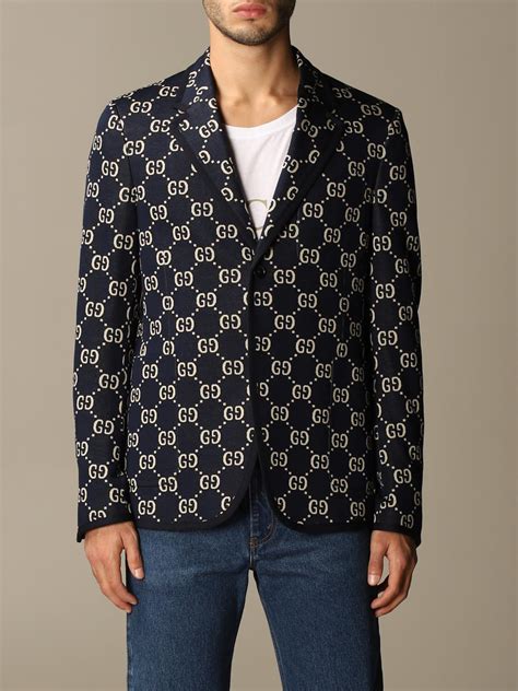 men's gucci blazer mens|Gucci designer suits for men.